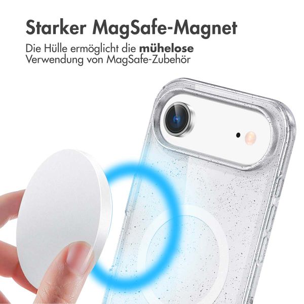 imoshion Sparkle Back Cover mit MagSafe Apple iPhone Air - Transparent