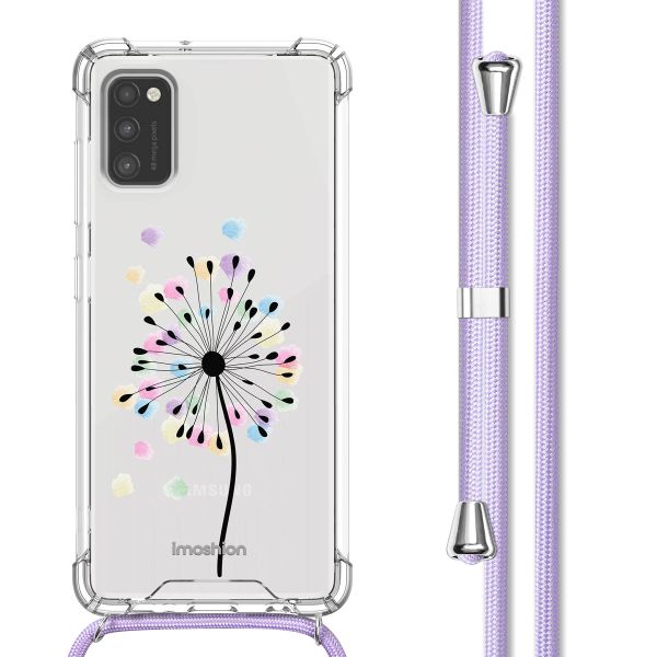 imoshion Design Hülle mit Band Samsung Galaxy A41 - Sandstone Dandelion