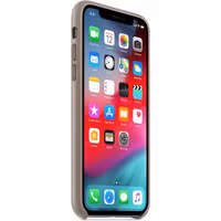 Apple Leder-Case Taupe für das Apple iPhone Xs Max