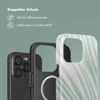 Selencia Vivid Rückabdeckung mit MagSafe Apple iPhone 15 Pro - Nature Grayed Jade