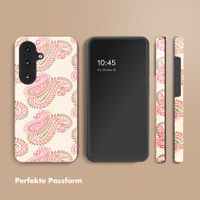 Selencia Vivid Back Cover Samsung Galaxy S26 - Paisley Blush