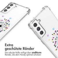 imoshion Design Hülle mit Band Samsung Galaxy S21 FE - Sandstone Dandelion