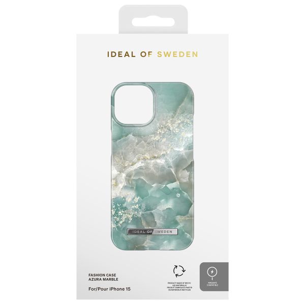 iDeal of Sweden Fashion Back Case für das Apple iPhone 15 - Azura Marble