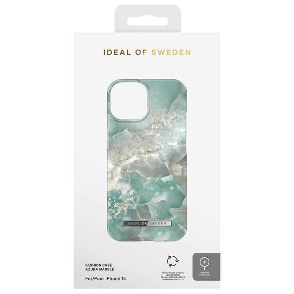 iDeal of Sweden Fashion Back Case für das iPhone 15 - Azura Marble