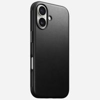 Nomad Modern Leather Case für das iPhone 16 - Black