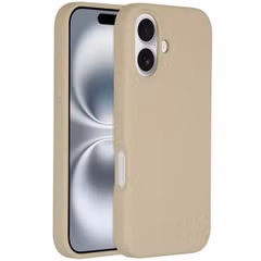 Accezz Liquid Silikoncase mit MagSafe Apple iPhone 16 - Stone