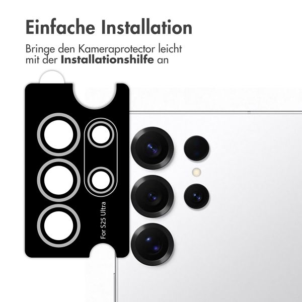 imoshion 2er-Pack Objektivschutz für Kamera für das Samsung Galaxy S25 Ultra - Titanium Whitesilver