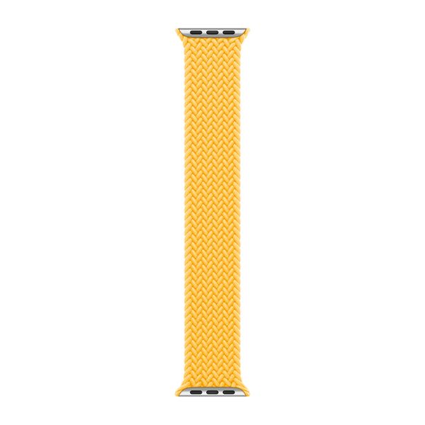 Apple Geflochtenes Solo Loop für  Apple Watch | 38/40/41/42 mm - Größe 2 - Sunshine