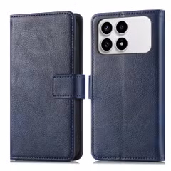 imoshion Luxuriöse Klapphülle Xiaomi Poco F8 Pro - Dunkelblau