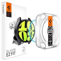 Spigen EZ FIT Glas.tR Displayschutzfolie mit Applikator für Samsung Galaxy Watch 7 - 44 mm - Transparent