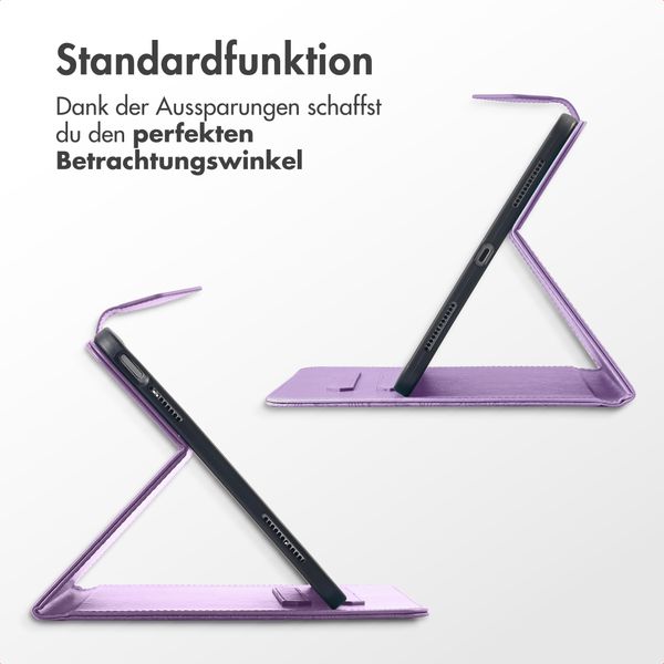 imoshion Mandala Klapphülle Samsung Galaxy Tab A11 Plus - Lila / Lilac