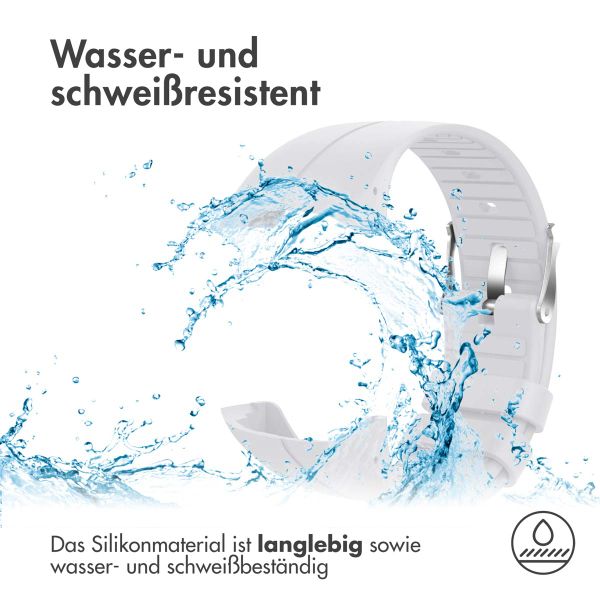 imoshion Silikonband für das Polar M400/M430 - Weiß