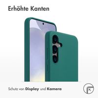 Accezz Liquid Silikoncase für das Samsung Galaxy S24 Plus - Forest Green