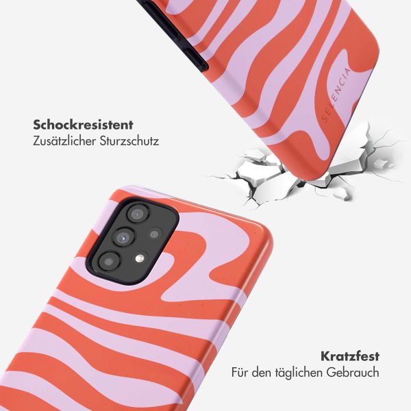 Selencia Vivid Back Cover Samsung Galaxy A53 - Dream Swirl Pink