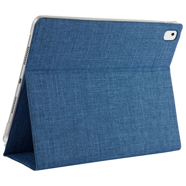 Atlas Klapphülle Apple iPad 6 (2018) 9.7 Zoll / iPad 5 (2017) 9.7 Zoll - Blau