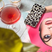 imoshion Design Hülle für das Samsung Galaxy A40 - Leopard / Schwarz
