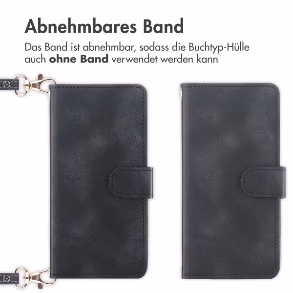 imoshion Klapphülle mit Kordel Samsung Galaxy A16 - Schwarz