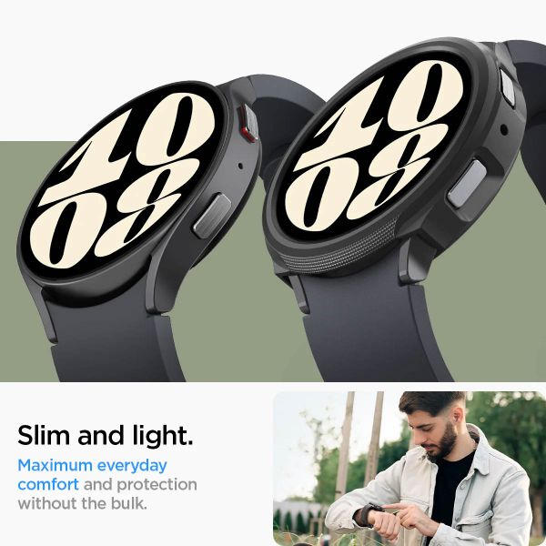 Spigen Liquid Air™ Pro Case für die Samsung Galaxy Watch 6 - 40 mm - Matte Black