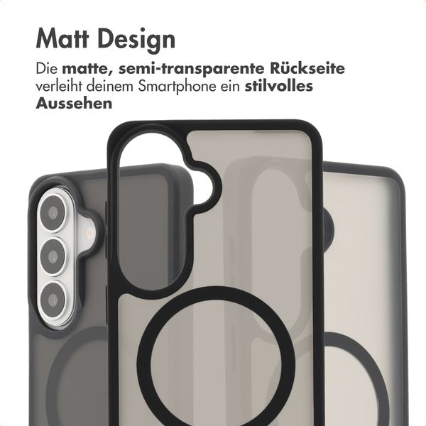 imoshion Color Guard Back Cover mit MagSafe Samsung Galaxy S26 - Schwarz