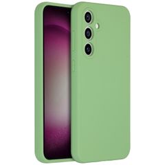 Accezz Liquid Silikoncase Samsung Galaxy S23 FE - Grün