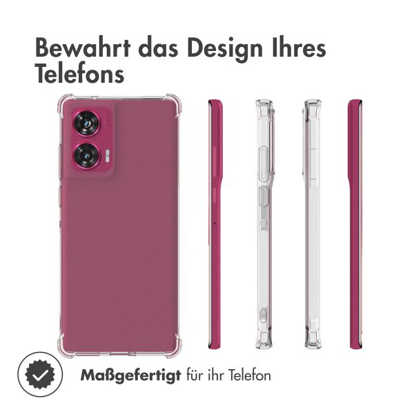 imoshion Shockproof Case Motorola Edge 50 Fusion - Transparent
