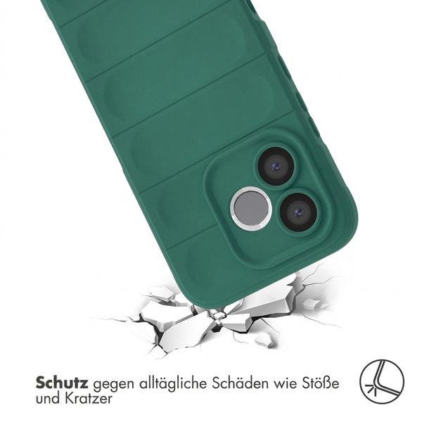 imoshion EasyGrip Backcover Honor 600 Lite - Dunkelgrün