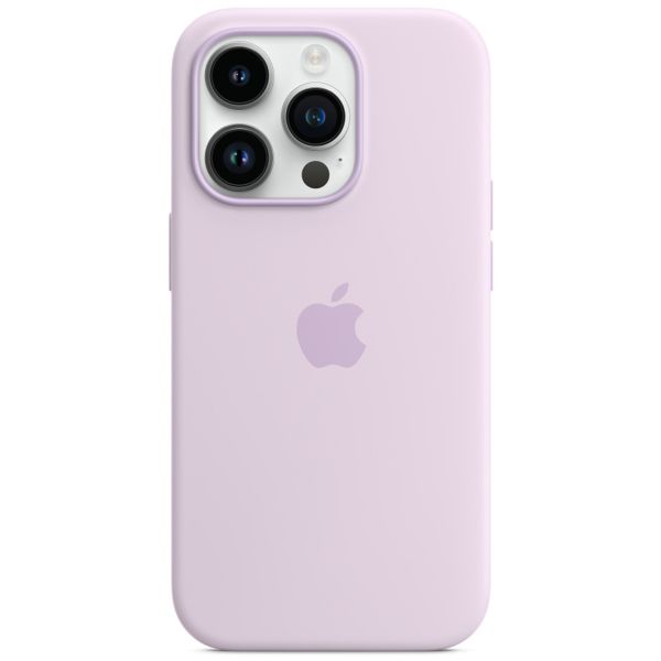 Apple Silikon-Case MagSafe für das Apple iPhone 14 Pro - Lila