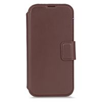 Decoded 2 in 1 Leather Klapphülle MagSafe Apple iPhone 17 - Chocolate Brown