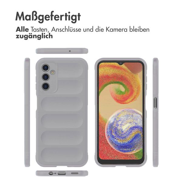 imoshion EasyGrip Back Cover für das Samsung Galaxy A14 (5G/4G) - Grau