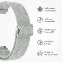 imoshion Gewebtes Nylonarmband - Universeller 20-mm-Anschluss - Grau