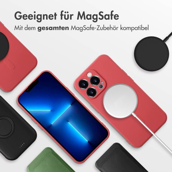 imoshion Color Back Cover mit MagSafe Apple iPhone 13 Pro - Dusty Rose