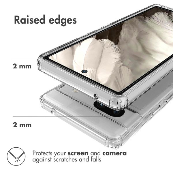 Accezz Xtreme Impact Case für das Google Pixel 7a - Transparent