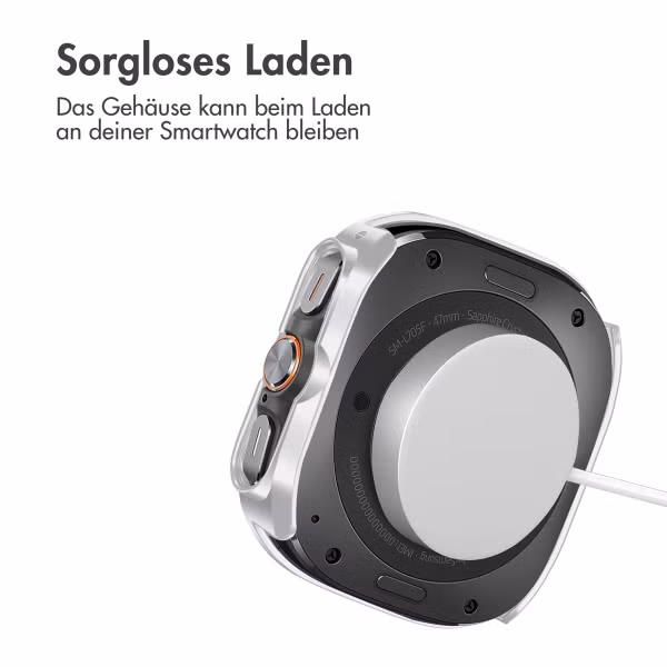 imoshion Full Cover Hard Case Samsung Galaxy Watch Ultra (2024/2025) - Silber