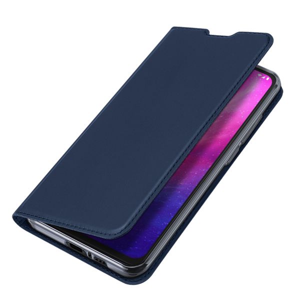 Dux Ducis Slim TPU Klapphülle Blau für das Motorola One Hyper