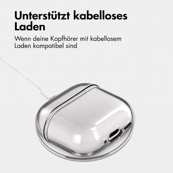 imoshion Clear Softcase Hülle Apple AirPods 5 / 4 - Smokey Black