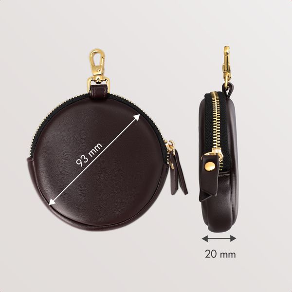 Selencia Nova Mini Pouch - Dark Chocolate