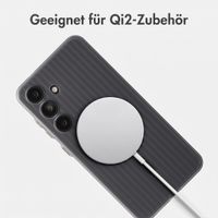 Accezz Lite Backcover mit MagSafe | Fluted | Samsung Galaxy S24 - Grau