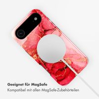 Selencia Vivid Rückabdeckung mit MagSafe Apple iPhone Air - Rosy Marble
