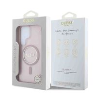 Guess MagSafe IML Glitter Gradient Case Samsung Galaxy S25 Ultra - Rosa