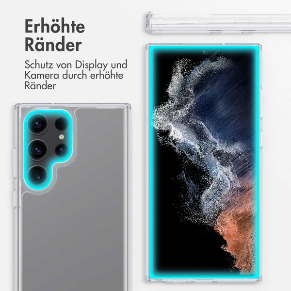 imoshion Back Cover mit Ständer Samsung Galaxy S23 Ultra - Transparent