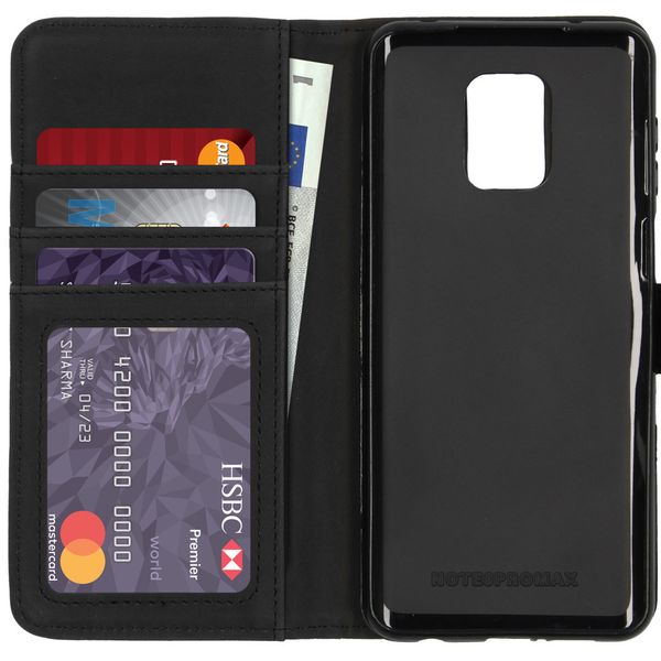 imoshion Luxuriöse Klapphülle Xiaomi Redmi Note 9 Pro / 9S - Dunkelblau