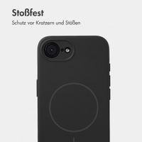 Accezz Grip Backcover mit MagSafe Apple iPhone 17e / 16e - Schwarz