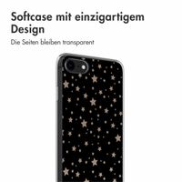 imoshion Design Hülle iPhone SE (2022 / 2020) / 8 / 7 - Stars Beige Reverse