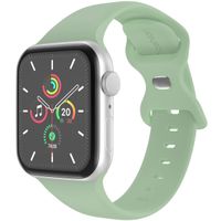 imoshion Silikonband⁺ für die Apple Watch Series 1 bis 10 / SE / Ultra (2) (44/45/46/49 mm) - Pistazie - Größe M/L