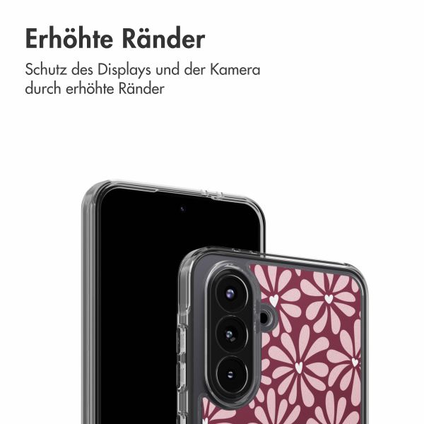 imoshion Design Hülle Samsung Galaxy A36 - Bloom Love Blush