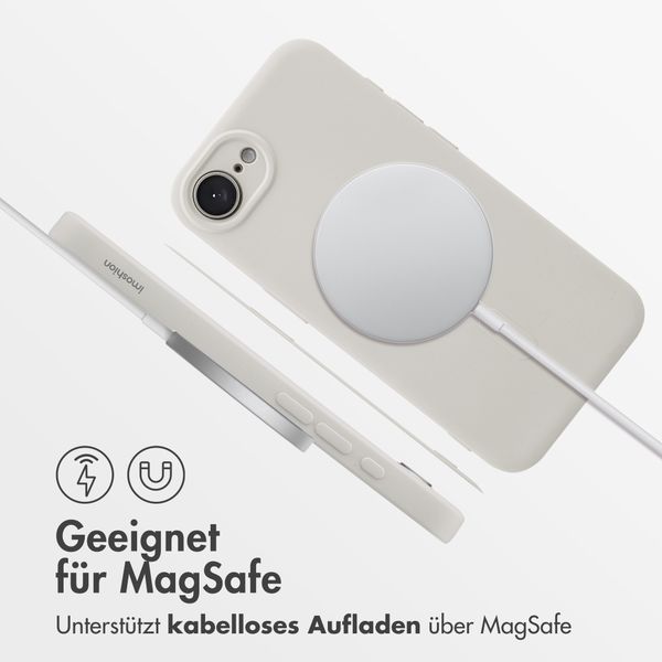 imoshion Color Back Cover mit MagSafe Apple iPhone 16e - Beige