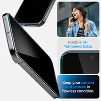 Spigen GLAStR Privacy EZ Fit Displayschutzfolie + Applicator Google Pixel 9 / 9 Pro / 10 / 10 Pro