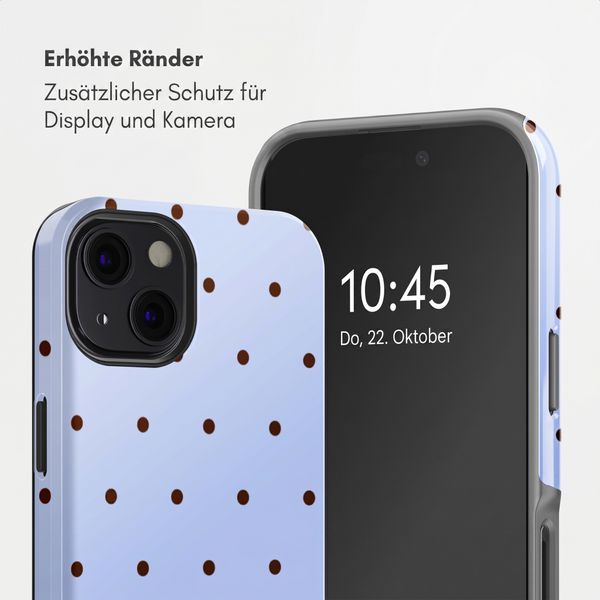 Selencia Vivid Rückabdeckung mit MagSafe Apple iPhone 13 - Happy Dots Digital Sky
