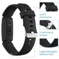 imoshion Silikonband für das Fitbit Inspire 2 - Schwarz