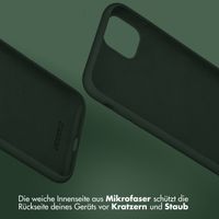 Accezz Liquid Silikoncase Samsung Galaxy A16 - Dunkelgrün